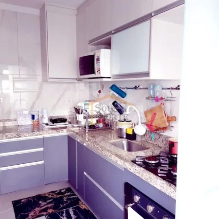Imagem Ótimo apartamento, 2 dormitórios, sendo 1 suíte, sala 2 ambientes, sacada, cozinha planejada, ár...