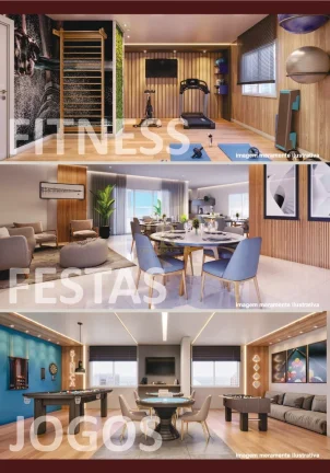 Imagem Apartamento à venda em Praia Grande-SP, bairro Mirim: 2 quartos, 1 suíte, 2 salas, 2 banheiros, 2 vagas, 79m². Venha conferir!