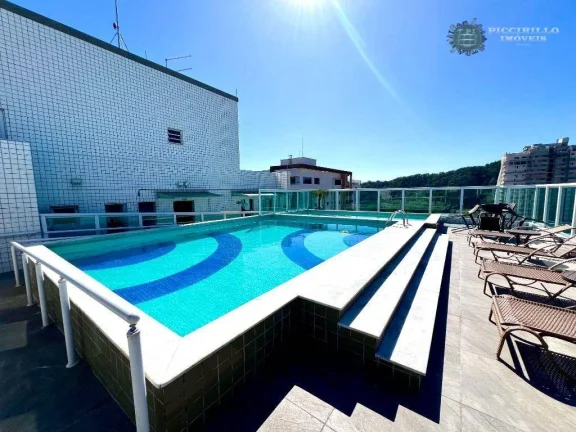 Imagem Apartamento com 2 dormitórios à venda, 84 m² por R$ 630.000,00 - Canto do Forte - Praia Grande/SP