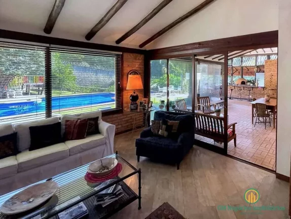 Imagem Cond Jd Mediterrâneo - 4sts Rústica e charmosa! Gourmet, piscina, atelier!