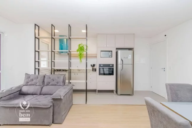 Imagem Lindo apartamento novo, com 2 quartos (1 suíte), sacada com churrasqueira à venda por R$ 551.023,26 - Tingui - Curitiba/PR