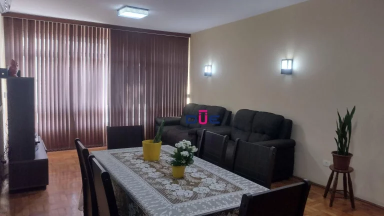 Imagem Apartamento 3 dormitórios enormes com dependência completa, a 2 quadra da praia, Gonzaga, Santos