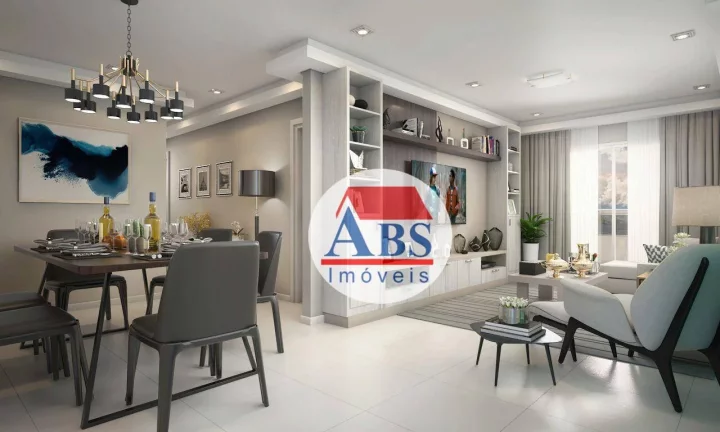 Imagem Apartamento com 2 dormitórios à venda, 84 m² por R$ 420.000,00 - Aviação - Praia Grande/SP