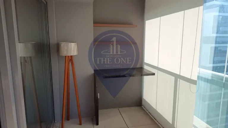 Imagem Apartamento de Alto Padrão para Locação no Brooklin Paulista, São Paulo-SP: 2 Quartos, 2 Suítes, 3 Banheiros, 2 Vagas, 85m².
