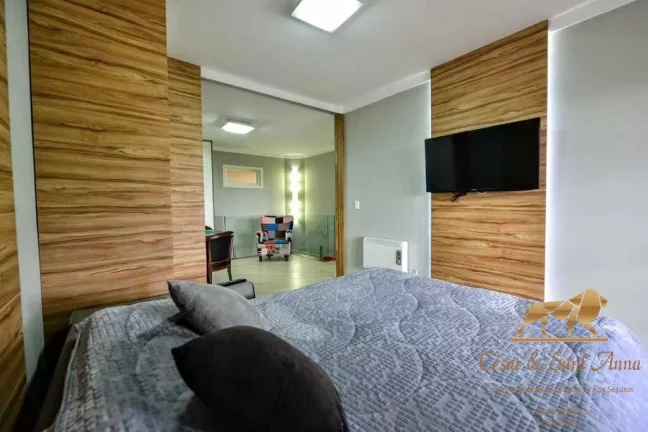 Imagem Apartamento mobiliado c/ 3 dormitórios finamente decorado à venda