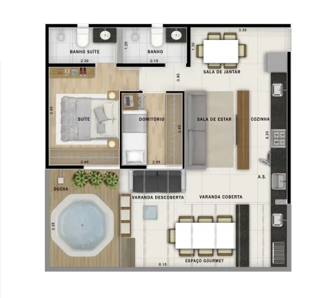 Imagem COBERTURA RESIDENCIAL em Santo André - SP, Jardim