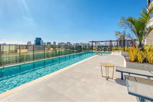 Imagem Apartamento à venda em São Paulo, Vila Olímpia, com 1 quarto, 25m2