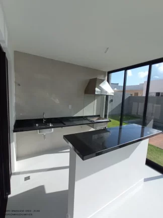 Imagem Imperdível: Casa de luxo em condomínio Alphaville, 4 quartos, 4 suítes, 2 salas, 4 vagas em Camaçari-BA