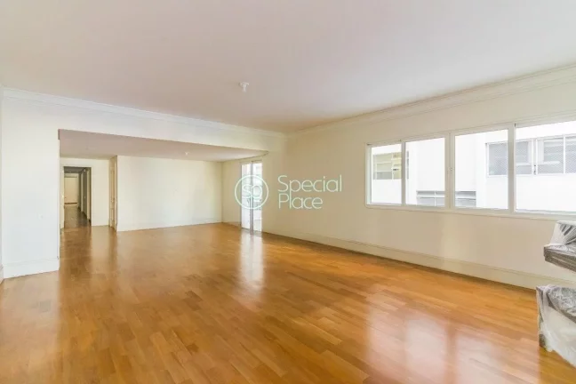 Imagem Lindenberg em Higienópolis. São 306m² de área privativa, com 4 dormitórios ( 4 suítes) e 4 vag...