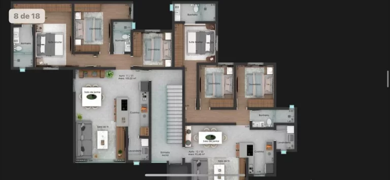 Imagem VENDE-SE APARTAMENTO ALTO PADRÃO NO PIRATININGA 1