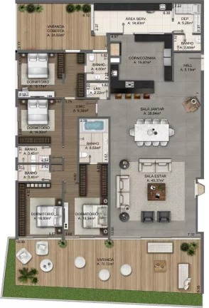 Imagem Solos - Apartamento à venda no bairro Torres - Torres/RS