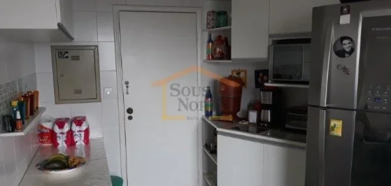Imagem Apartamento com 111 m², 3 dormitórios, sendo 1 suíte, sala com lareira, lavabo, 2 sacadas (uma de...