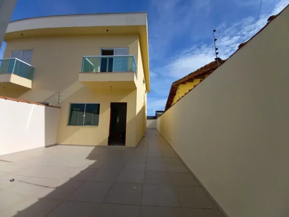 Imagem Sobrado com 2 dorms, Balneário Tupy, Itanhaém - R$ 362 mil, Cod: 1473