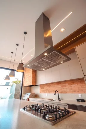 Imagem Casa moderna com 3 suítes à venda, 156 m² por R$ 1.490.000 - Condomínio Residencial Viena - Indaiatuba/SP