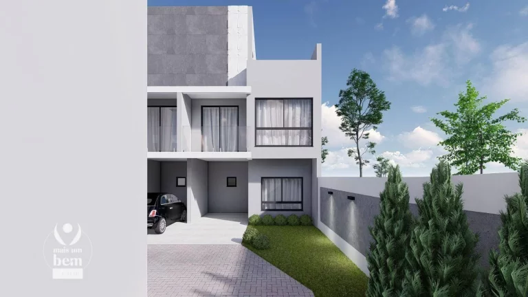 Imagem Sobrado em condomínio com 3 dormitórios à venda, 120 m² por R$ 740.000 - Uberaba - Curitiba/PR