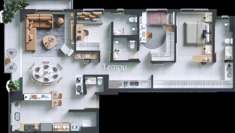 Imagem Alt. 65 Home design - Apartamento ALT- 65, à venda no bairro Setor Bela Vista - Goiânia/GO