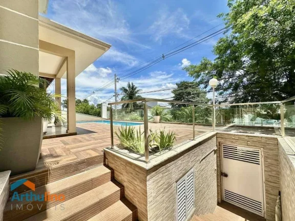 Imagem Casa 358 m² com 4 dormitórios, 2 suites-- venda por R$ 2.800.000 ou aluguel por R$ 17.999/mês - Fazendinha - Carapicuíba/SP