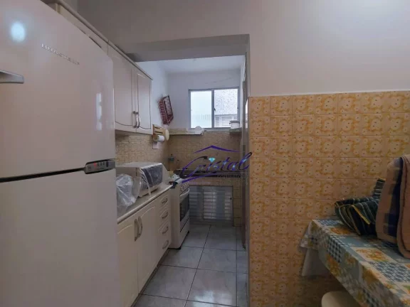 Imagem Apartamento com 1 dormitório à venda, 50 m² por R$ 243.800,00 - Guilhermina - Praia Grande/SP