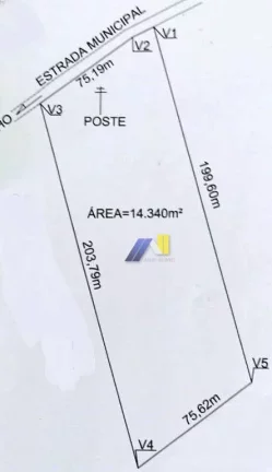 Imagem Chácara à Venda, 14.340 m² em Espírito Santo Do Dourado - Espírito Santo Do Dourado