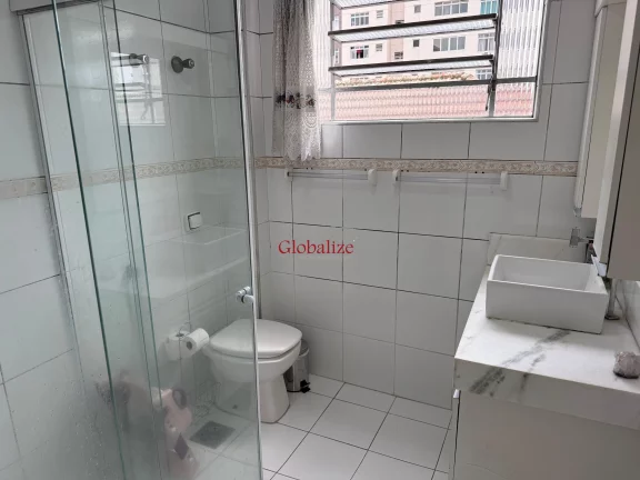 Imagem Oportunidade apartamento de 2 dormitórios na Aparecida em Santos com garagem fechada para 2 carros por $ 450.000,00
