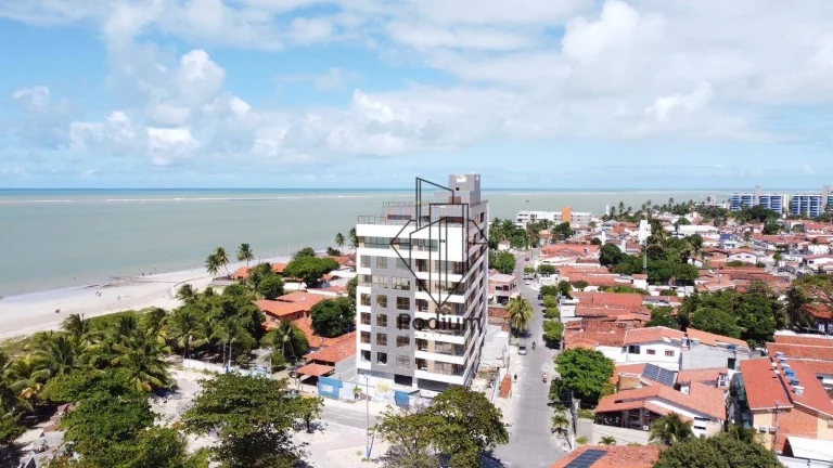 Imagem Flats studio com vista para o mar a 150m da praia de Ponta de Matos em Cabedelo - FL0549