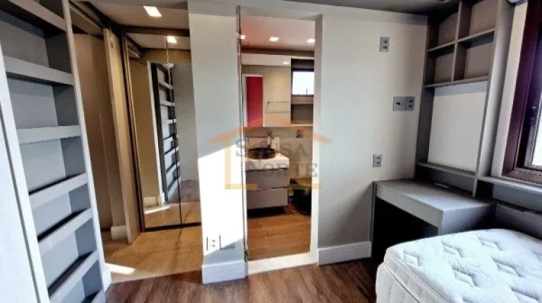 Imagem Apartamento com 158 m², com 3 dormitórios, sendo 3 suítes, hall privativo, sala ampla para dois a...