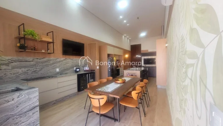 Imagem Esta casa térrea no Swiss Park em Campias, SP, impressiona com seus 230m² de área construída.

S...