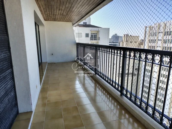 Imagem Oportunidade única: Apartamento à venda em Guarujá-SP, Pitangueiras, 3 quartos, 1 suíte, 2 salas, 3 banheiros, 2 vagas, 172m².