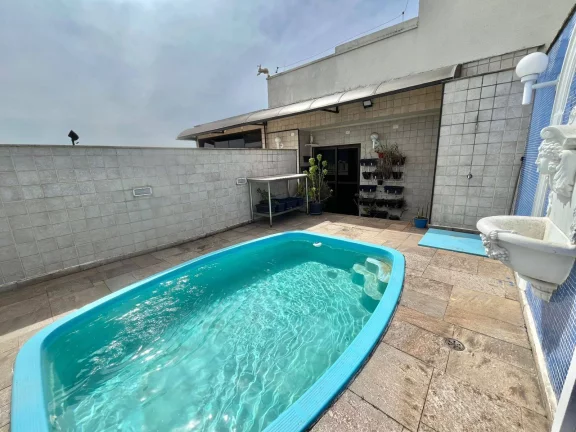 Imagem ️ Belíssima Cobertura Duplex à Venda – Gonzaga, Santos/SP