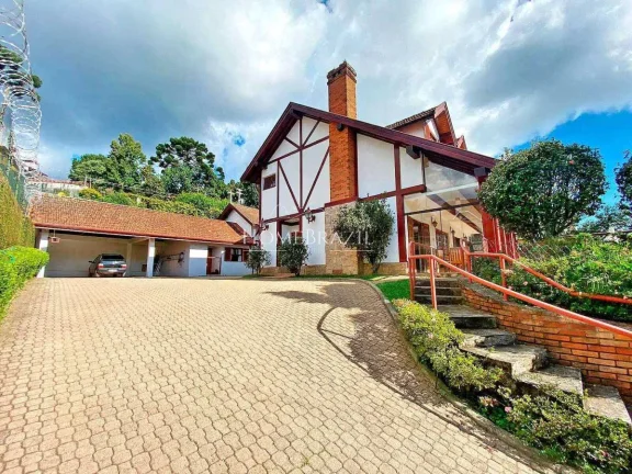Imagem Mansão de luxo à venda no Capivari, em Campos do Jordão | Alto padrão no centro turístico
