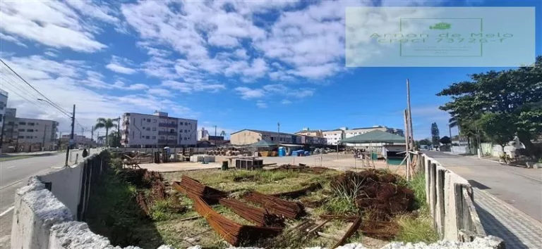 Imagem Terrenos na Praia para locação em Praia Grande no bairro Solemar