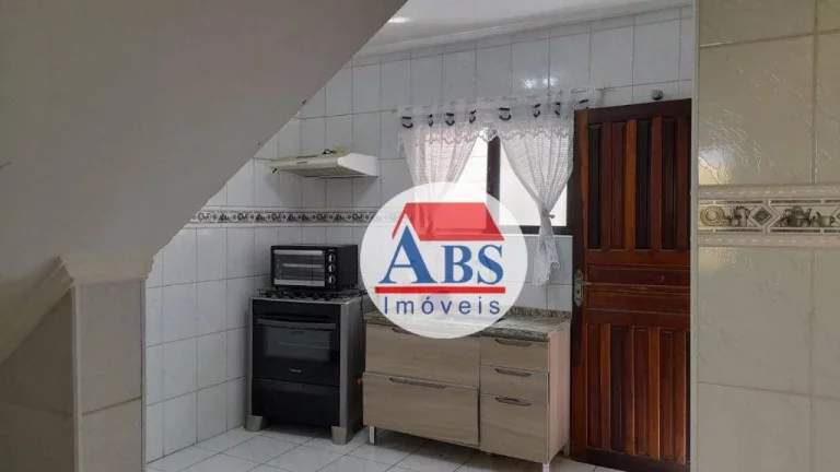 Imagem Sobrado com 2 dormitórios à venda, 68 m² por R$ 220.000,00 - Parque São Vicente - São Vicente/SP