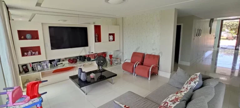 Imagem Casa duplex no Condomínio Morada do Rio: Luxo e conforto em Mosqueiro, Aracaju-SE! 5 quartos, 4 suítes, 3 salas, 7 banheiros, 6 vagas e 700m².