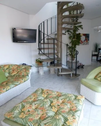 Imagem apartamento de cobertura a venda no Guarujá na Praia das Pitangueiras