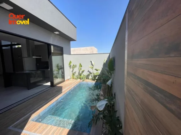 Imagem Casa de Luxo no Condomínio Vivendas da Mata Portal Aroeira - Real Sul, Ribeirão Preto-SP 3 suítes, 2 salas, 4 banheiros, 4 vagas Quer Imóvel Negócios Imobiliários.