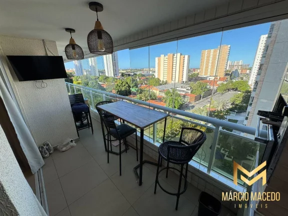Imagem Apartamento com 2 dormitórios à venda, 74 m² por R$ 715.000,00 - Engenheiro Luciano Cavalcante - Fortaleza/CE