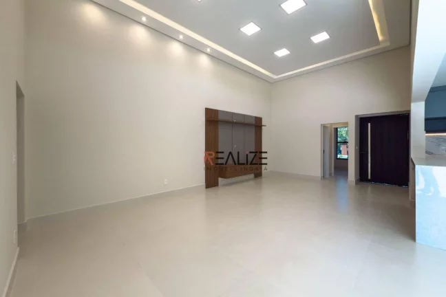 Imagem Casa moderna com 3 suítes e escritório à venda, 230 m² por R$ 1.730.000 - Condomínio Park Gran Reserve - Indaiatuba/SP