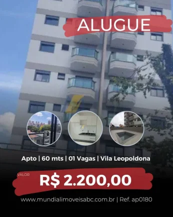 Imagem Apartamento para locação na Vila Leopoldina