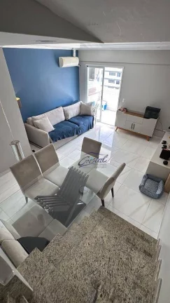 Imagem Apartamento Duplex com 2 dormitórios à venda, 105 m² por R$ 700.000 - Tupi - Praia Grande/SP