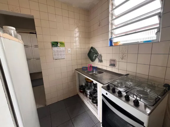 Imagem Apartamento com 1 dormitório à venda, 48 m² por R$ 330.000,00 - Gonzaga - Santos/SP