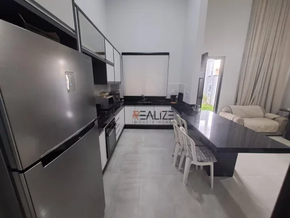 Imagem Casa semi nova com 3 dormitórios à venda, 105 m² por R$ 960.000 - Condomínio Park Real - Indaiatuba/SP