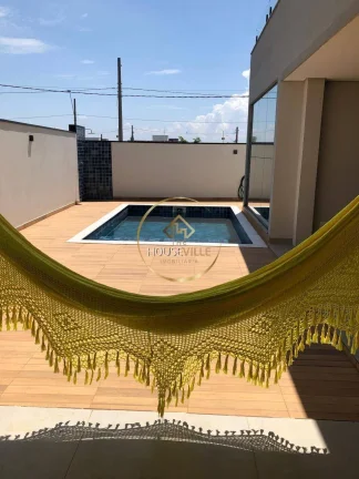 Imagem Casa Sobrado, 5 Dormitórios( 3 suítes), 358m², Condomínio Rudá.