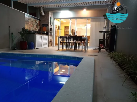 Imagem Casa para alugar em condomínio fechado em Juquehy com 4 dormitórios, 2 suíte, 50m da praia - Acomodação máx. 10 pessoas | Juquehy Imobiliária