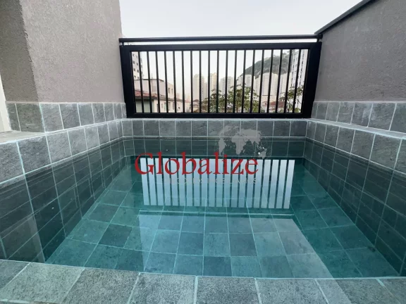 Imagem Lindíssimo Villagio Triplex com 2 dormitórios, Piscina e churrasqueira no bairro do Marapé em Santos (SP) R$.719.000,00 !