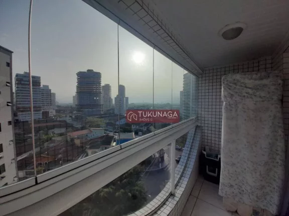 Imagem Apartamento com 1 dormitório à venda, 52 m² por R$ 320.000,00 - Vila Guilhermina - Praia Grande/SP