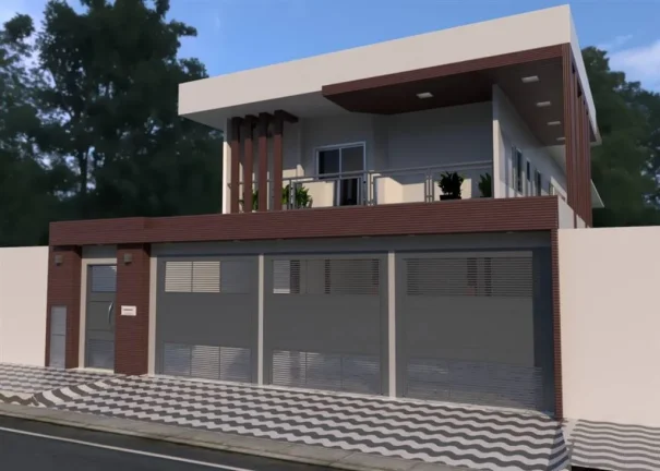 Imagem CASA COM 73.34 m² - BALNEARIO JAPURA - PRAIA GRANDE SP