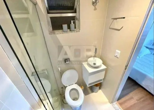 Imagem Apartamento conjugado em Copacabana, 22m2, Reformado e mobiliado (Airbnb).