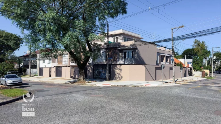 Imagem Sobrado novo com 182 m², 3 suítes à venda por R$ 1.486.000 - Bacacheri - Curitiba/PR