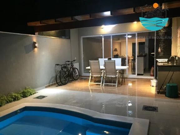 Imagem Casa para alugar em condomínio fechado em Juquehy com 4 dormitórios, 2 suíte, 50m da praia - Acomodação máx. 10 pessoas | Juquehy Imobiliária