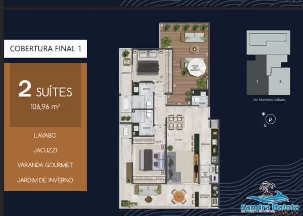 Imagem Shakam Residence apartamentos de 2 dormitórios no Itaguá/Ubatuba